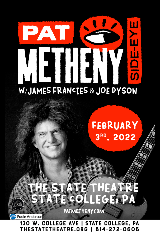 Pat Metheny Marquee Poster