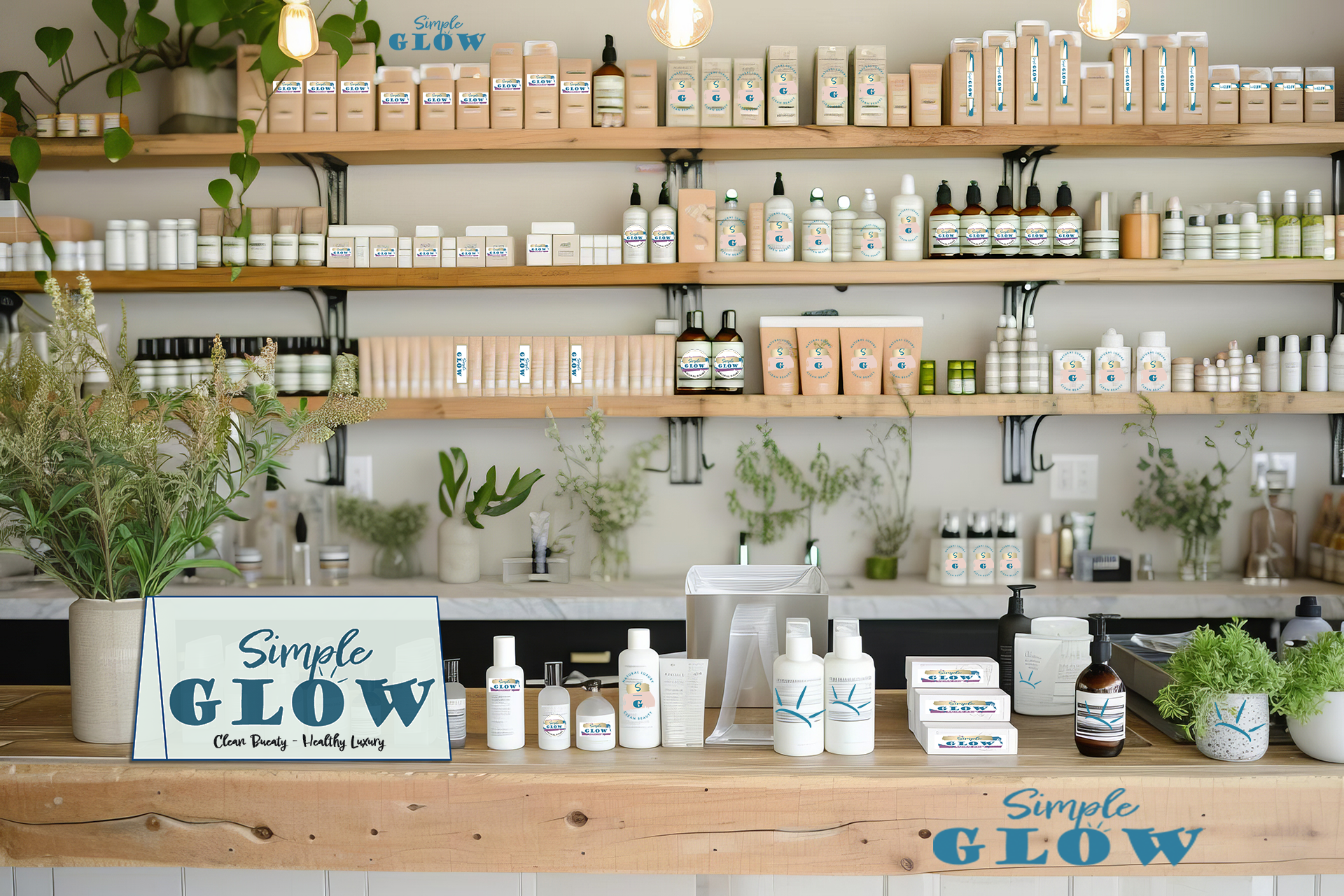 Simple Glow retail shop